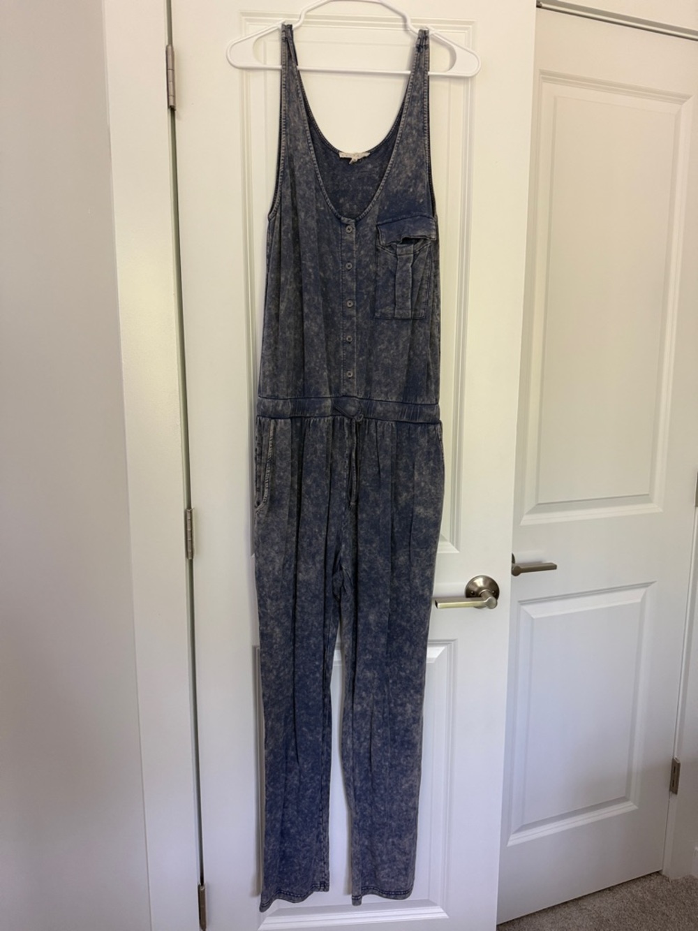 Process blue acid wash jumper